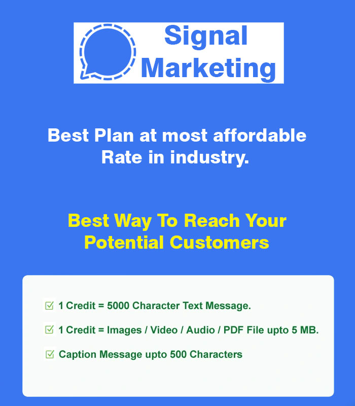 signal marketing service